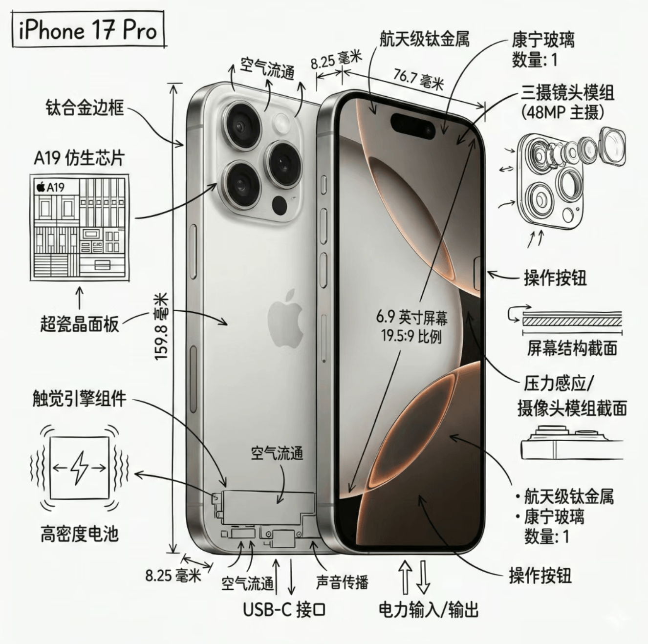 Nano Banana product infographic example